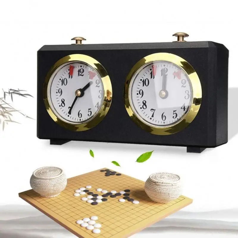 Аналоговые шахматные часы H0Qkt для шахматных игр Настольный