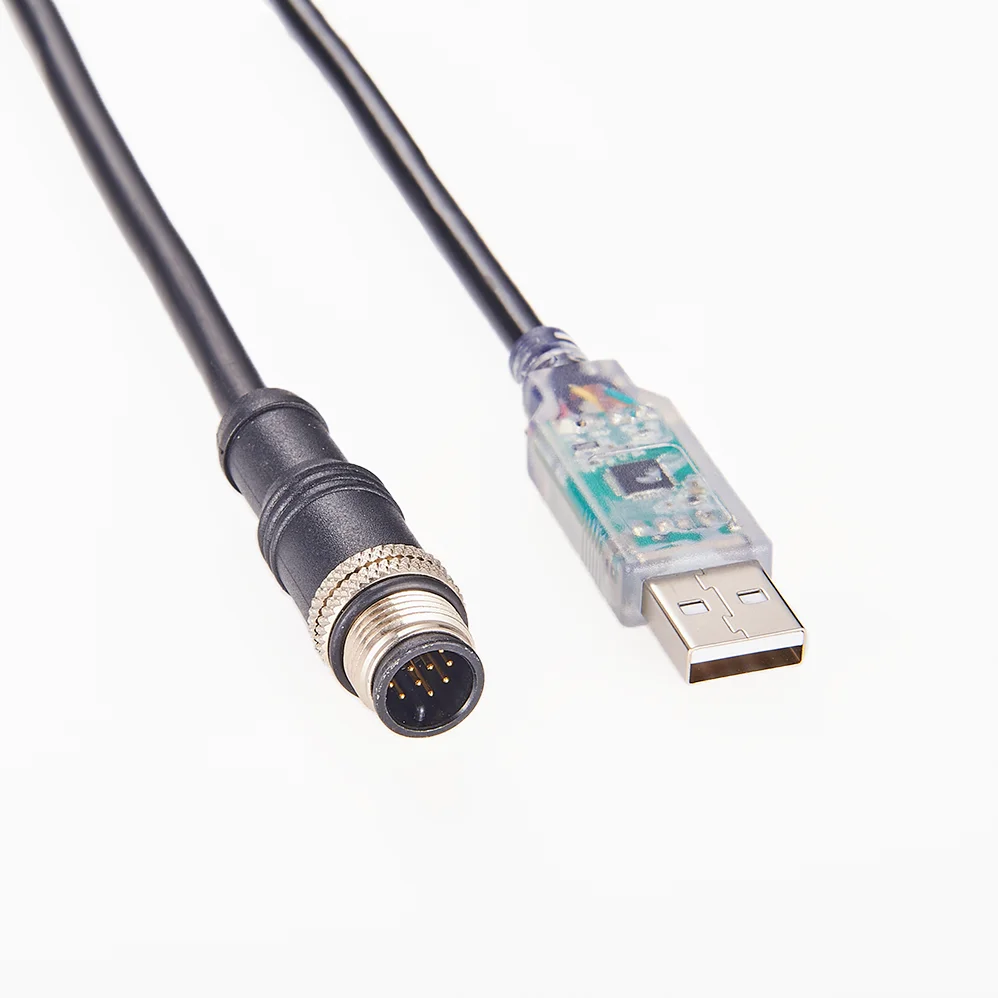 FTDI USB RS485 to M8 M12 Serial Conversion Cable RS485 M12 to USB Cable