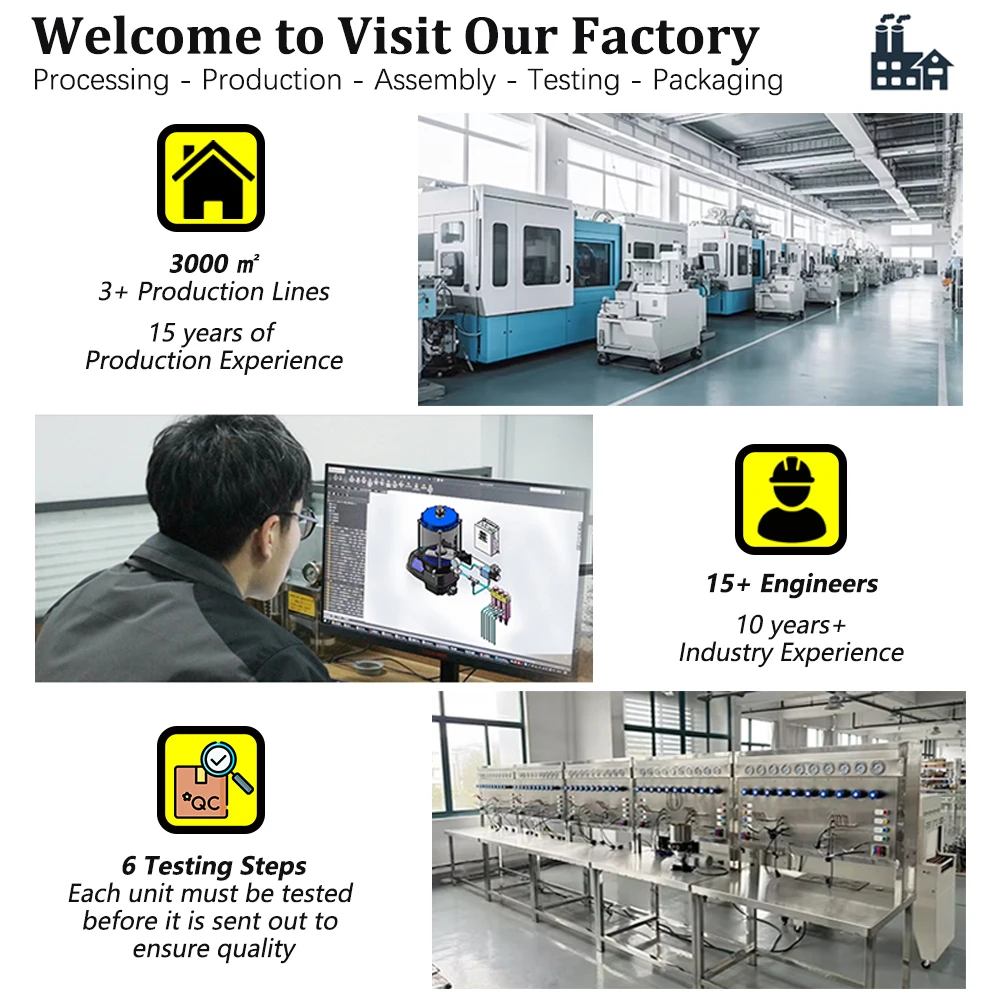 Automatic Lubrication System Cnc Machine 24V Electric Oil Lubrication Pump for Milling Machine