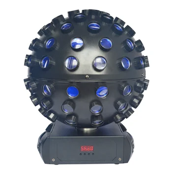 Colorful LED Sound Control Rotating Magic Ball Stage Light KTV Bar Private Room Large Size Household Magic Ball Effect Light