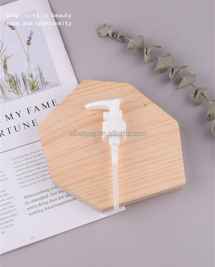 Ibelong 18mm 20mm 24mm White Black Gold Plastic Lock Lotion Pump