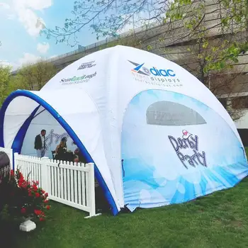 Dome outdoor 3m,4m,5m inflatable camping  events tent with frame tunnel clear camping inflatable floating tent
