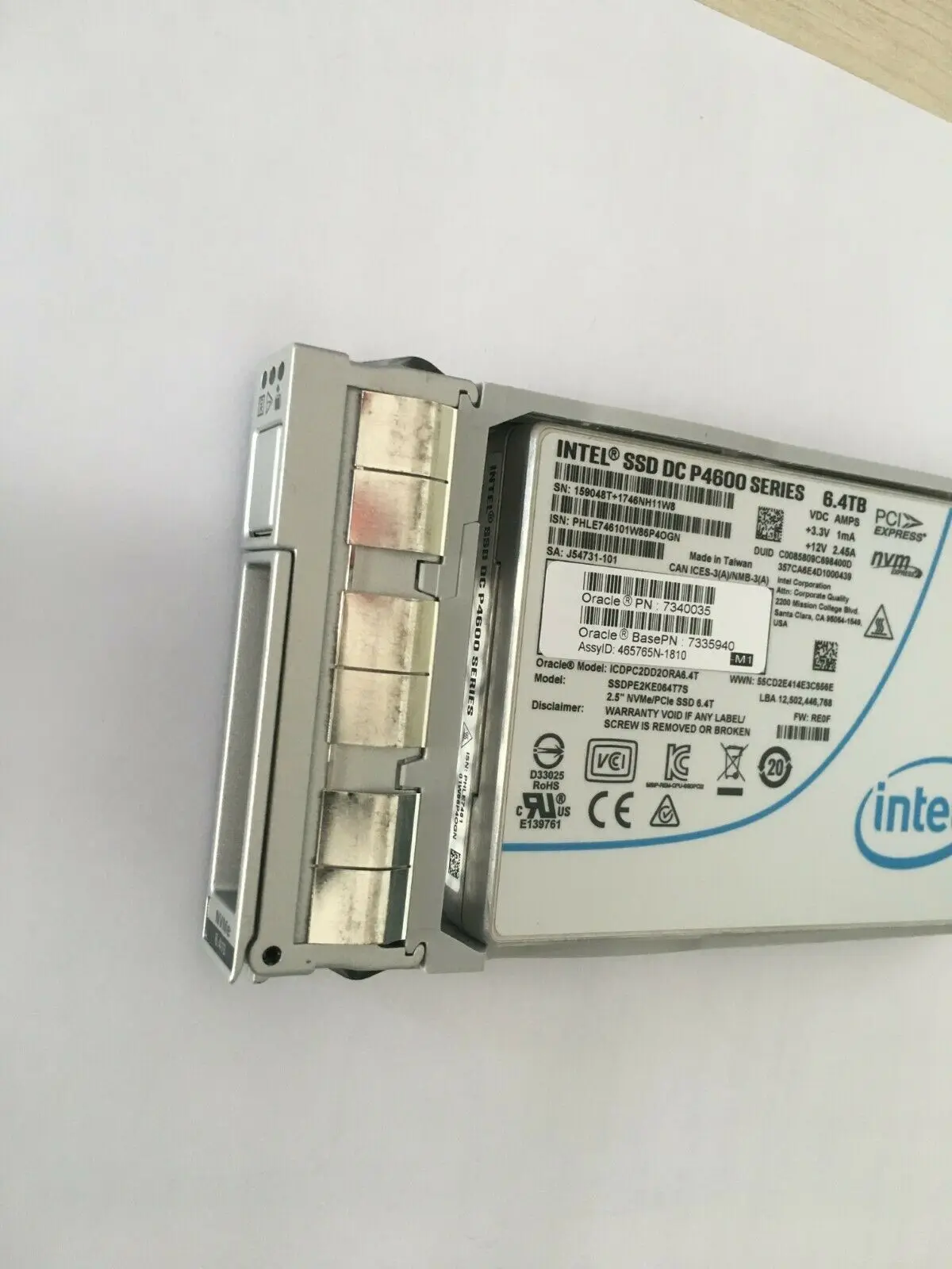 Sun 7340035 7335940 6.4TB NVMe Solid State Drive Assembly| Alibaba.com 