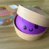Cesta vaporera morada de 15 cm