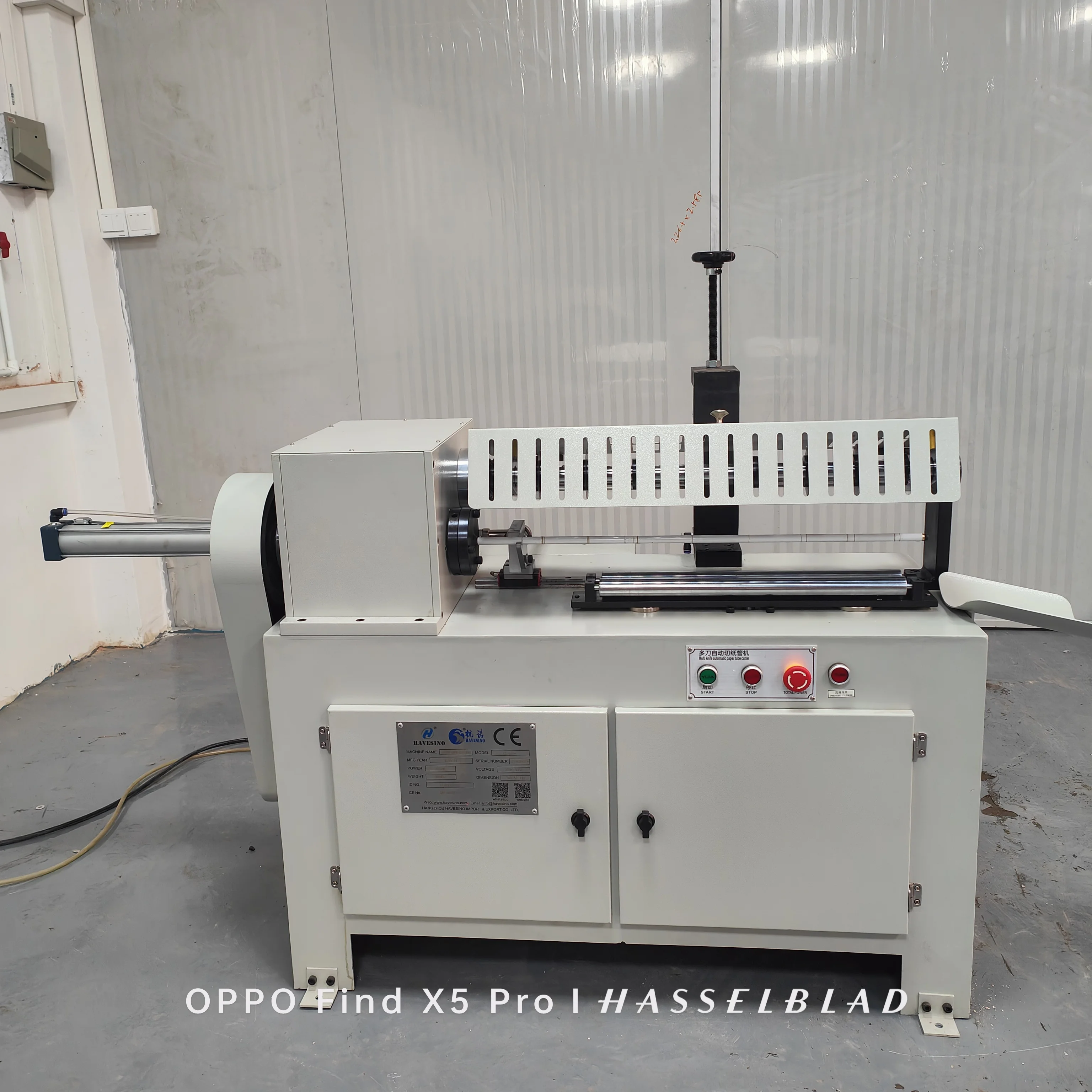 Manufacturer Paper Core Cutting Machine for Paper Tube Plastic Core Cutter Paper Core Cutting Machine