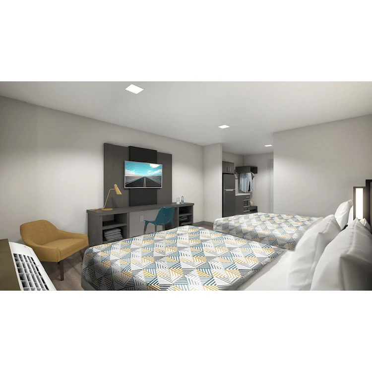 Motel 6 Gemini furniture 2021 последний дизайн, набор мебели для гостиничных номеров