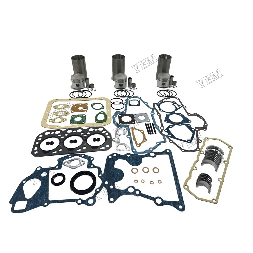Overhaul Kit With Bearing Set Fit for Mitsubishi K3H Engine 4