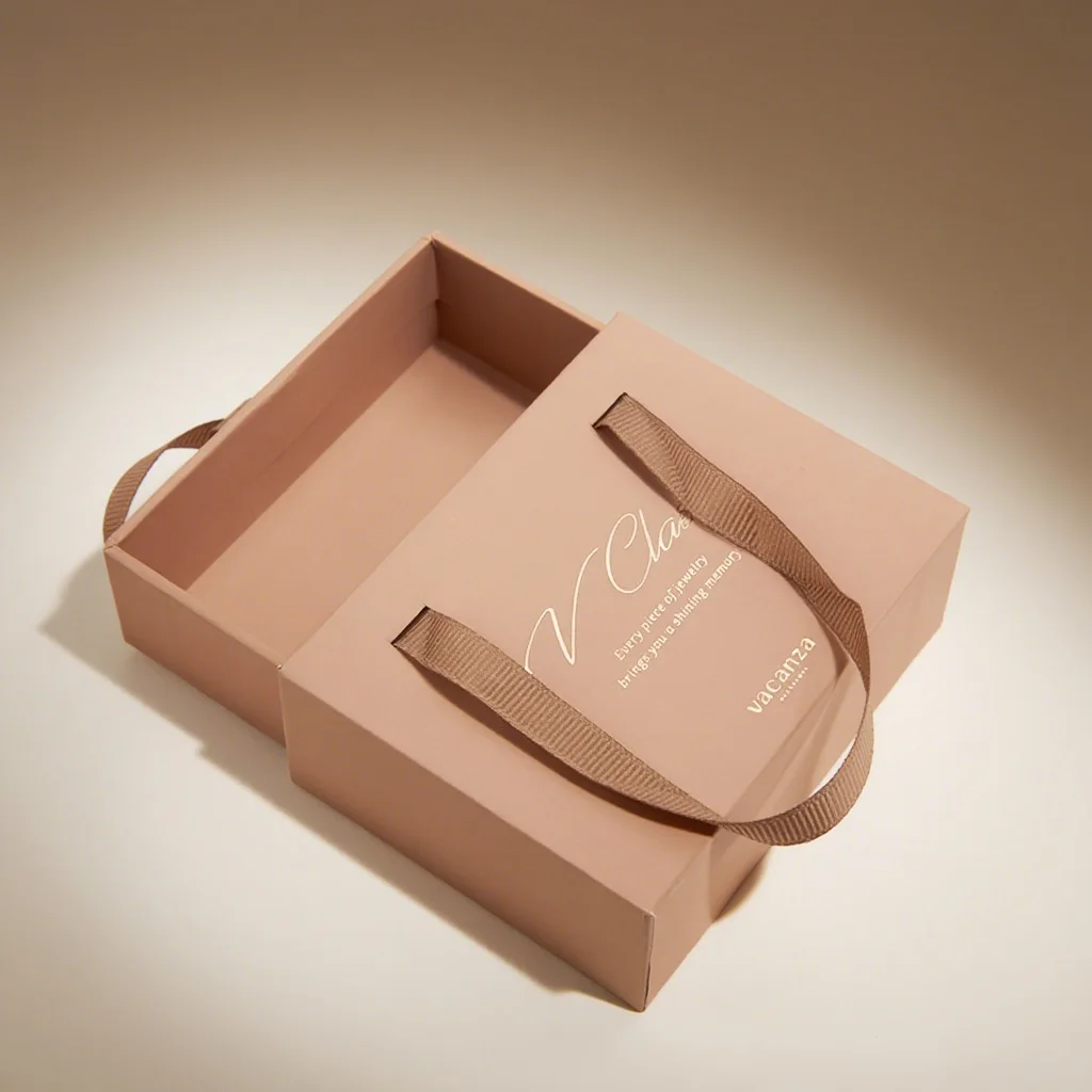 Custom Luxury Cosmetic Gift Box Set – Recyclable Cardboard Lid Packaging with Logo for Makeup & Skincare