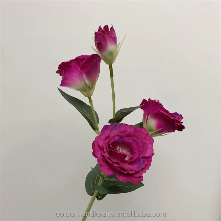 QSLH-CF284 lila knstliche Blumen 4 Kpfe Prrie Enzian knstliche  Lisianthus lose Blumen fr Blumen arrangement| Alibaba.com