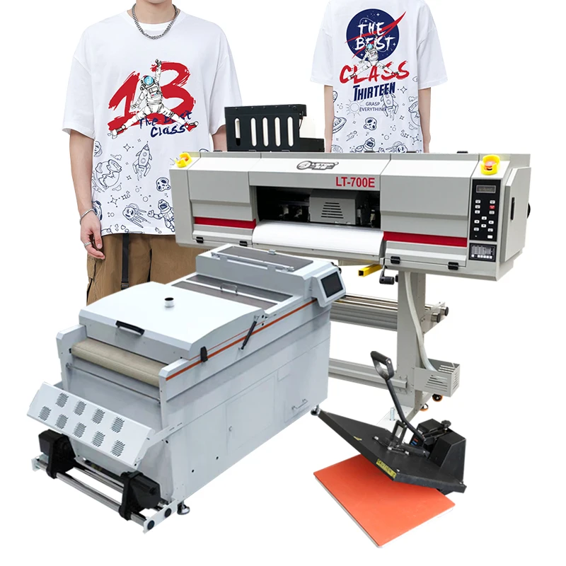 Automatic DTF Machine 60CM Size DTF Printer Powder Shaker Dryer PET Film Transfer Inkjet Printer