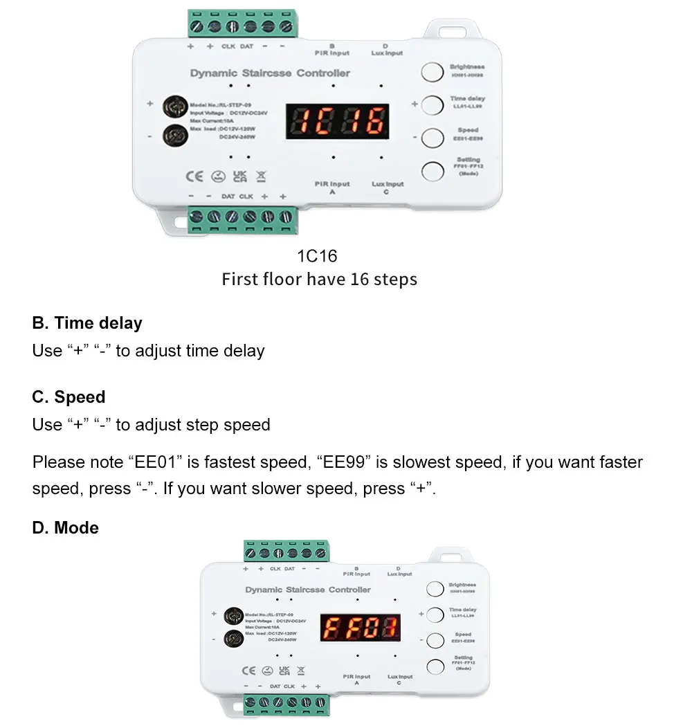 Step-09 Dynamic Stair Lighting Controller With Daylight Sensor And ...
