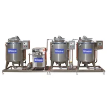 Greek Yogurt Making Fermenting Machine Small Scale Milk Production Line Liquid Pasteurizer Tank