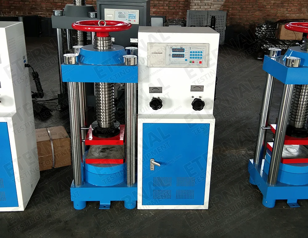 Digital Display Electro-hydraulic Bricks Compressive Strength Testing ...