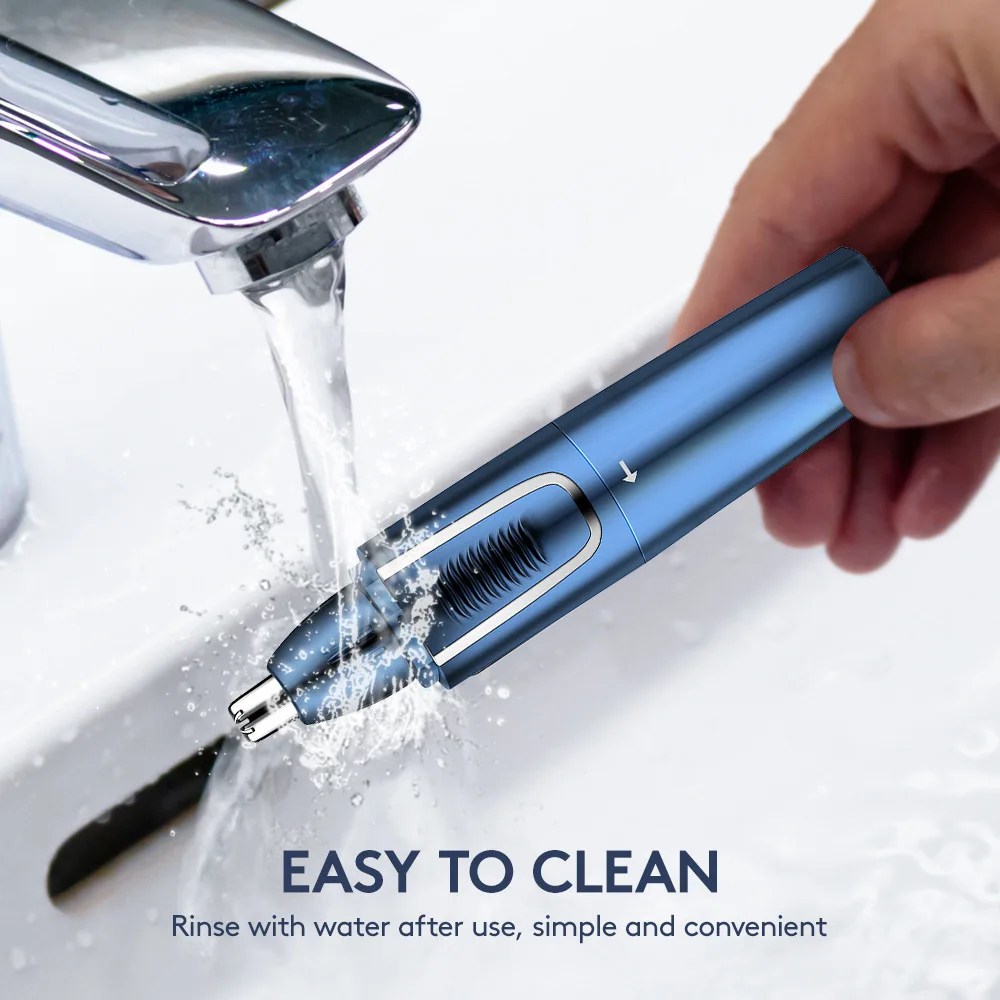 Wireless 3 in 1 waterproof electric nose hair removal trimmer rechargeable electric ear face eyebrow nose trimmer.jpg