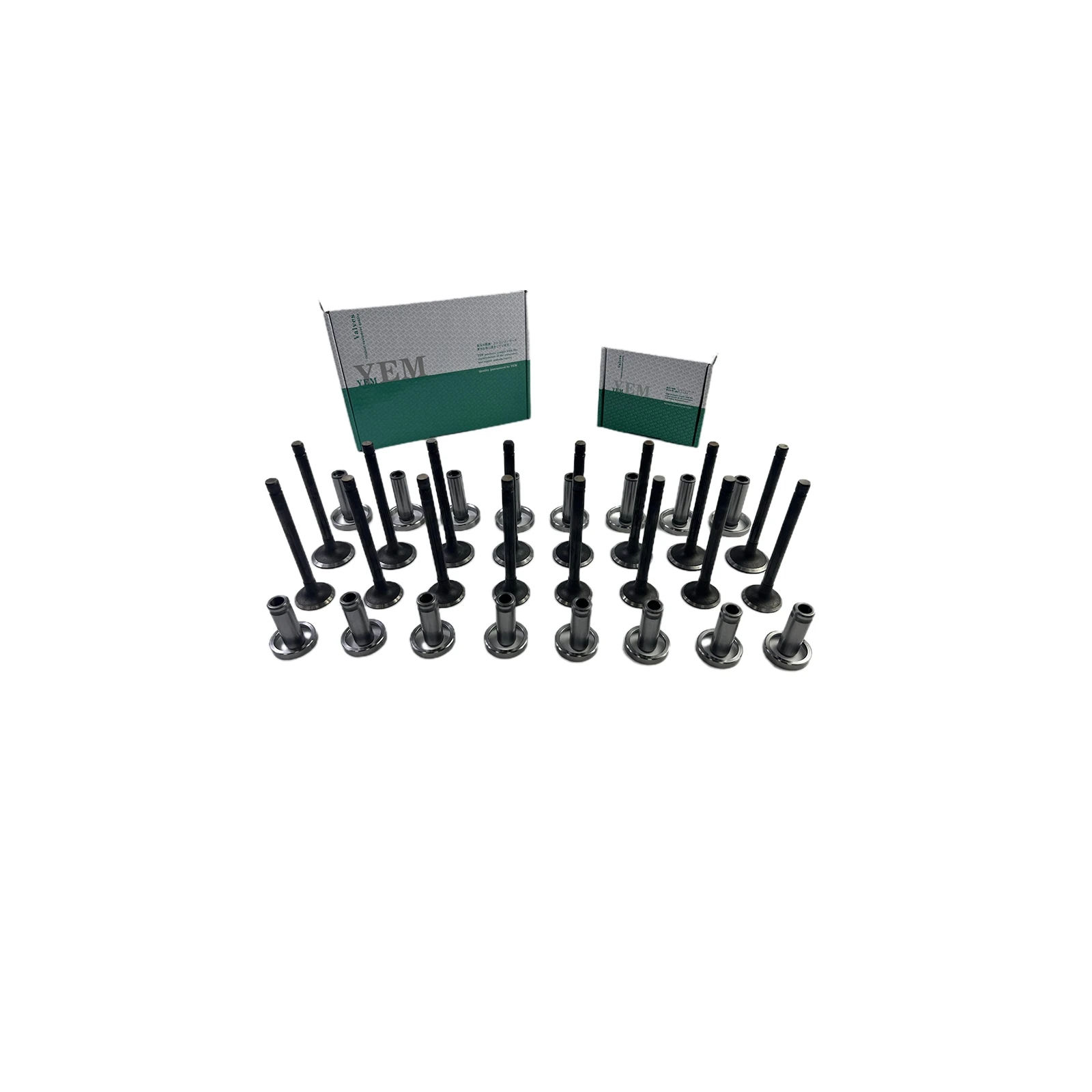 3TN66 Intake and Exhaust Valve Guide Seat Kit for Yanmar Engine Repair Kit Heavy Duty Engine Parts