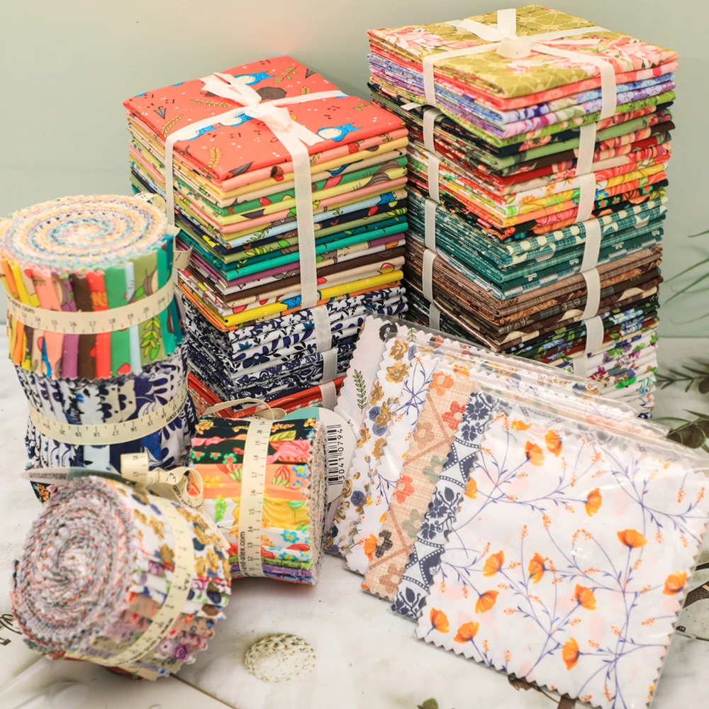 5 Pcs 18'' X 21'' Fat Quarters High Quality Fat Quarters Fabric Bundles ...