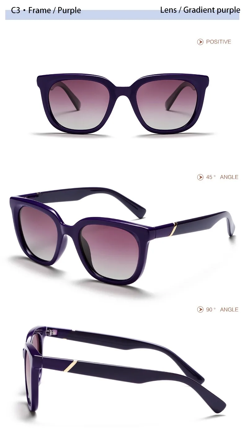 Oversized Square Polarised Sunglasses Retro Style For Men_voghion.com