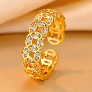 Rings Hollow Wedding Coins Ornament Creative 2026 Retro Sophisticated Interesting Spring Charm Fashion Rings