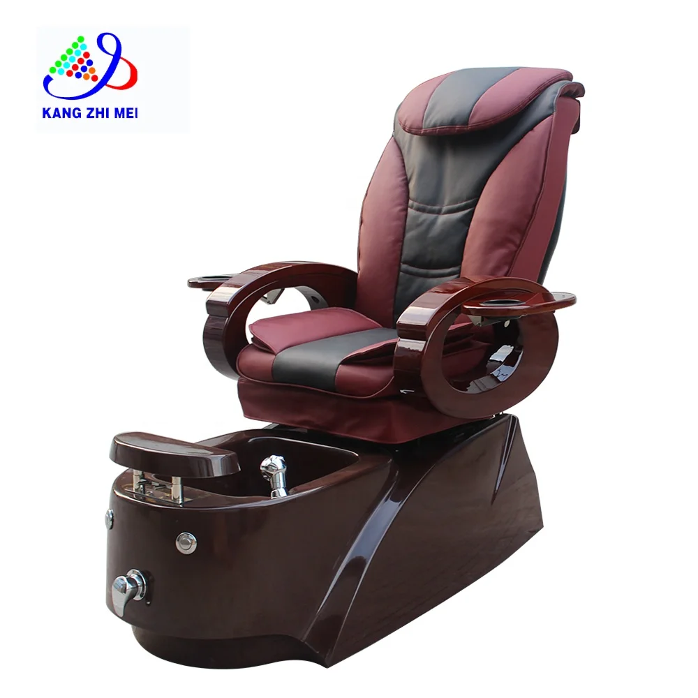 High quality Burgundy Metal Portable massage Chair