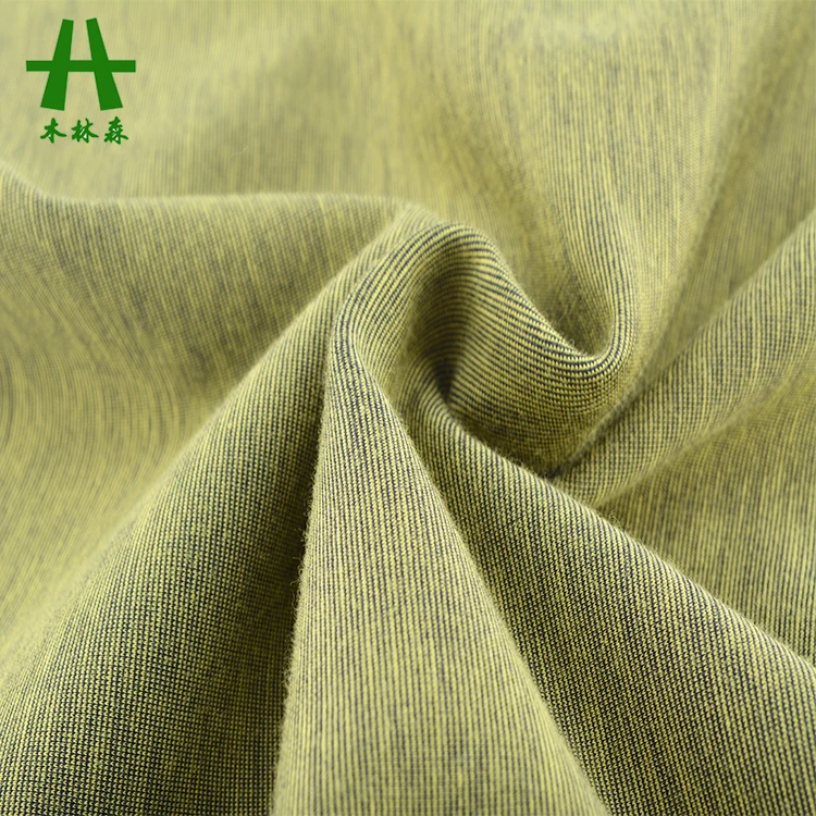 Mulinsen Textile Plain Dye Rayon Polyester Spandex Knitted Roma