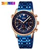 Rose gold/blue