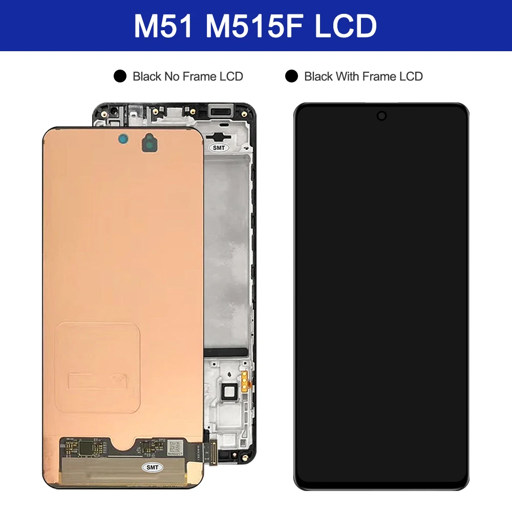 Display M51 For Samsung Galaxy M51 M515 M515f Sm-m515f Sm-m515f/dsn Lcd  Display For Samsung M51 Lcd Screen - Buy M51 Lcd,For Samsung M51 Lcd,Display  M51 Product on Alibaba.com