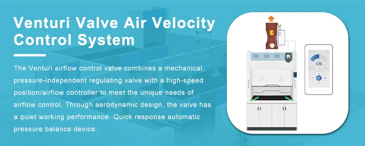 Laboratory Furniture Variable Air Volume(vav) Laboratory Fumehood With ...