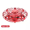 Avion OVNI - Motif galvanisé rouge