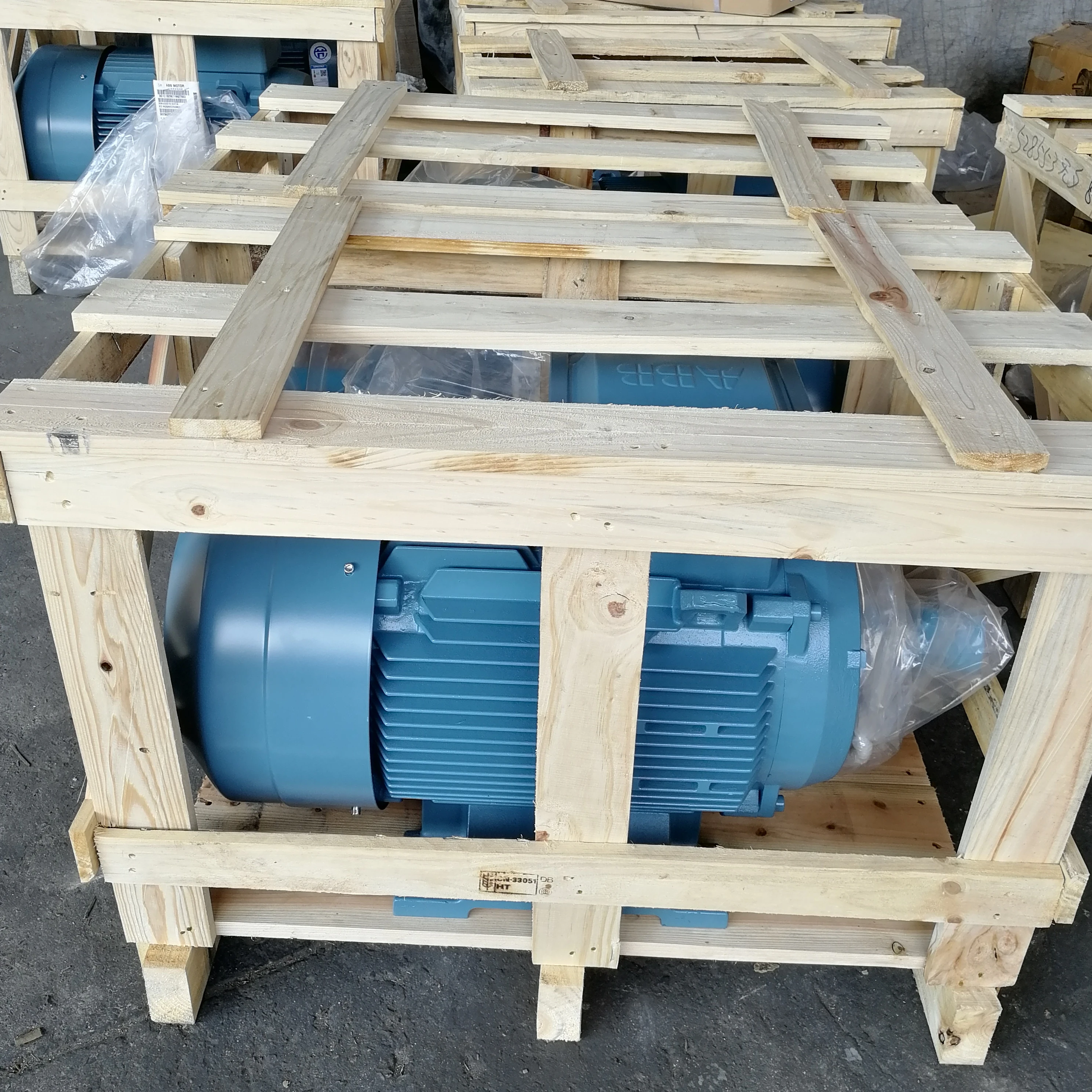 ABB M2BAX Cast Iron IE3 5.5kW 18.5KW 37KW 45KW 75KW Electric Motor 4Poles B3 Foot Mounted Totally Enclosed Low Voltage