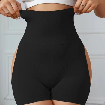 High Quality Skin Friendly High Waist Plain Dyed Shapewear Women's Panties Slimming Body Breathable Women's Hipster Panties