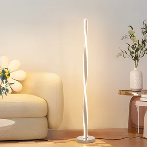 JACKSUN Modern Luxury Living Room Floor Lamp LED Light Nordic Ins Style Simple Creative Design for Bedroom Sofa Side