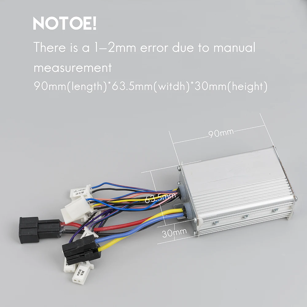 Contrôleur Brossé Nagoyuki 36V 1000W Pour Vélo électrique Et Scooter – Métal, Pour Moteur 700-1000W