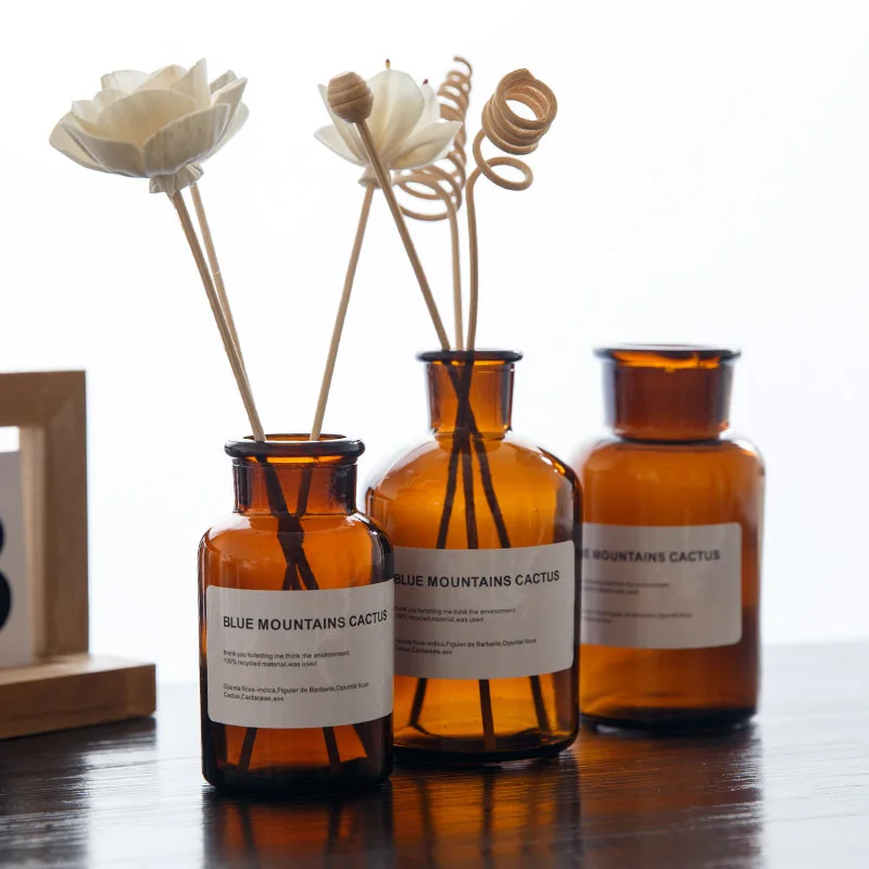 LAN glass work perfume bottle vase 花瓶 LAN glass work perfume