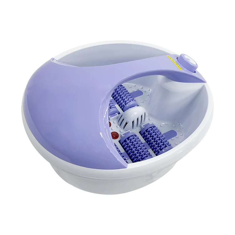 Multi Function Electronic Bath Heating Auto Roller Foot Spa Massager All Auto Foot Bath Health Care Automatic Motorized Foot Spa