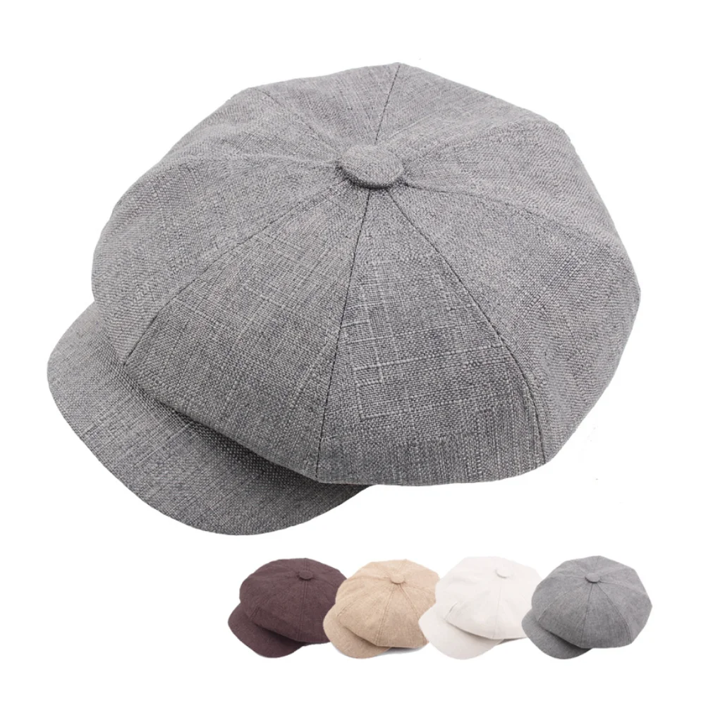 Alibaba.com: CWL-C008 Flat Beret Newsboy Cap, 100% cotton