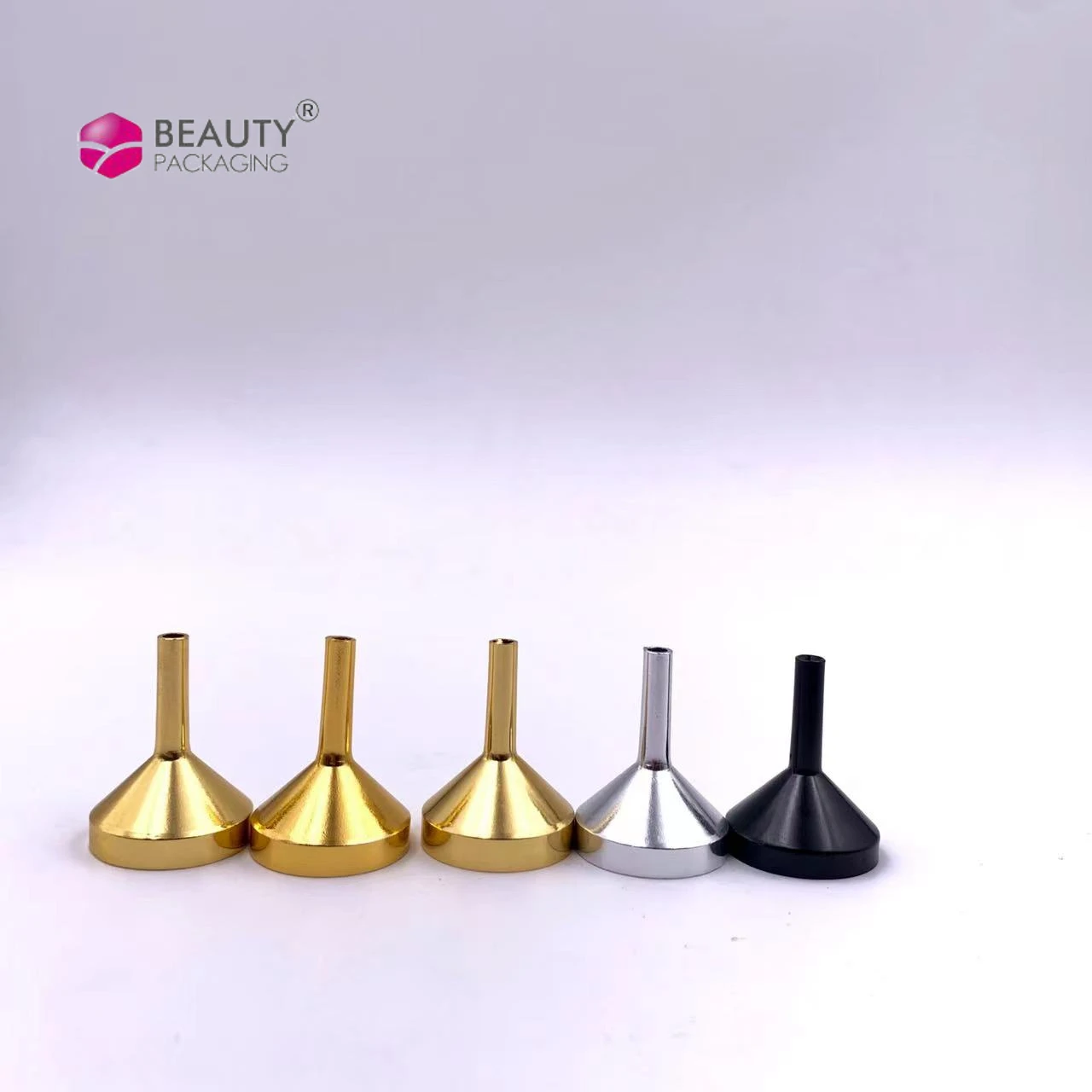 Порошковый гель для воды, косметический сменный матовый черный косметический наполнитель для духов, металлическая мини алюминиевая воронка, нержавеющая сталь