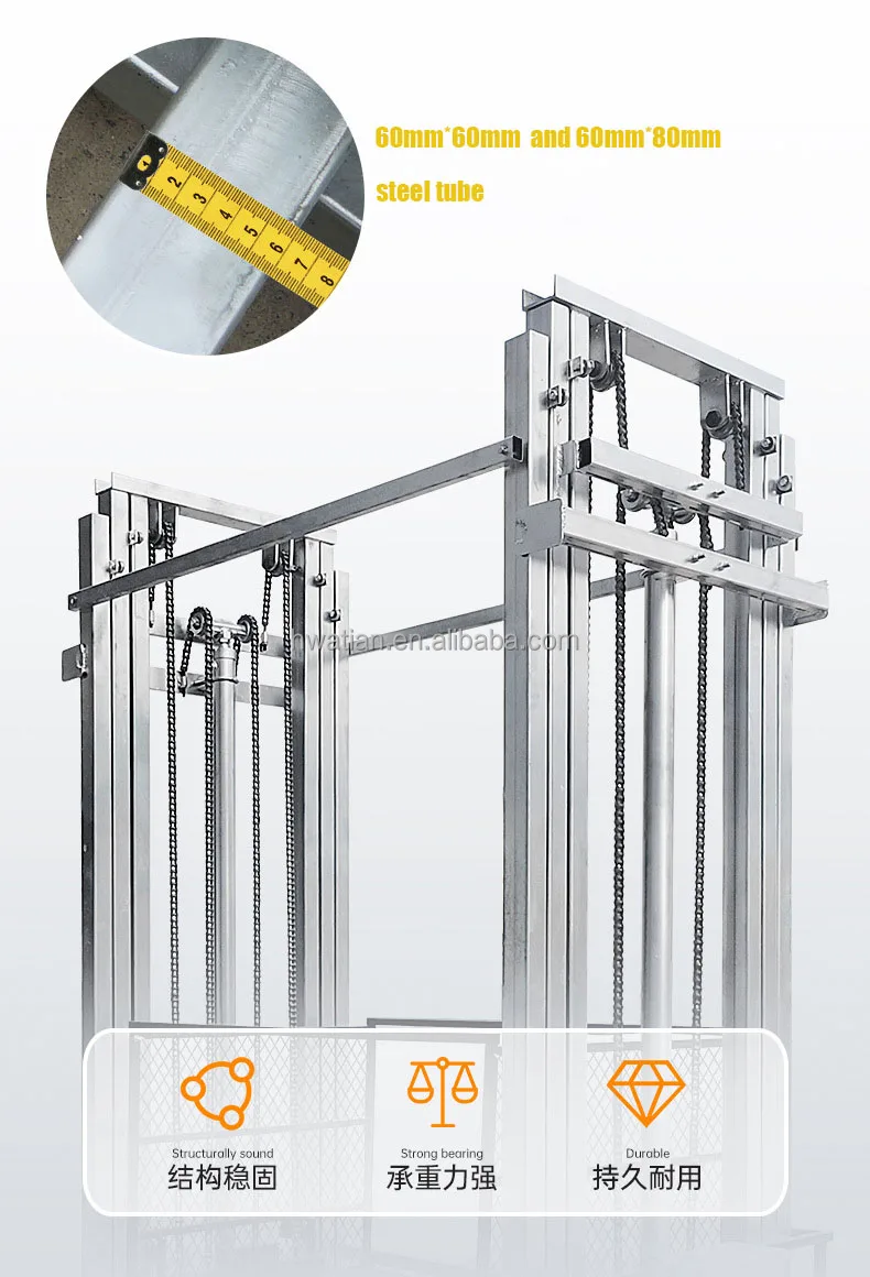 4m-8m hydraulic automatic scaffolding with remote controller CE certification