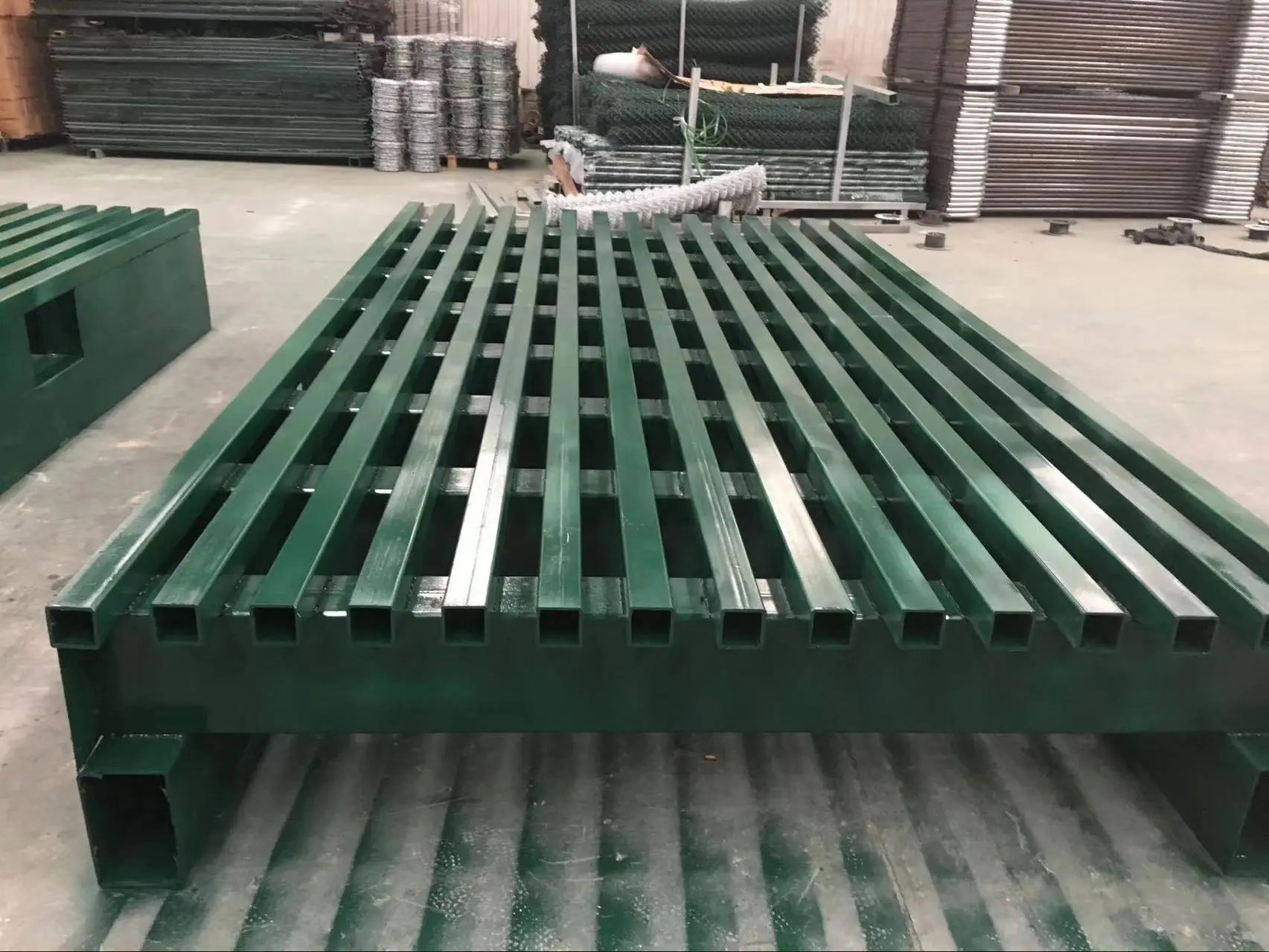 Powder Coated Standard Cattle Grid in 4m*2m