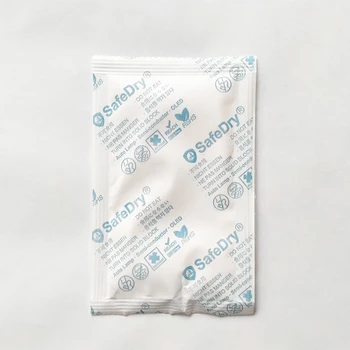 50g Transparent Film Four Side Seal MgCl2 Water Absorption Anti Rust Auto Headlight Desiccant