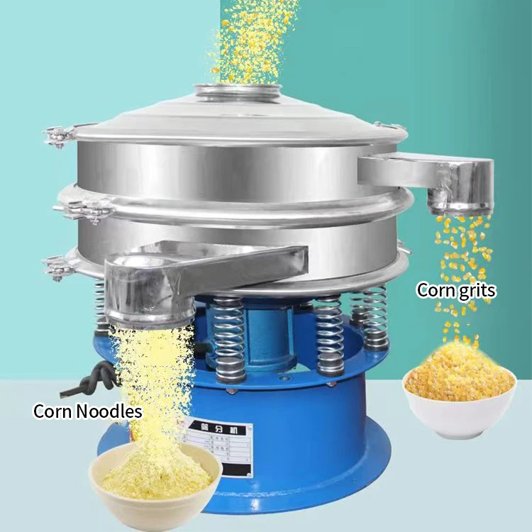 Various Vibrating Sieve Machine for Paper Pulp Linear Vibrating Screen Sieve Tumbler Vibrating Screen