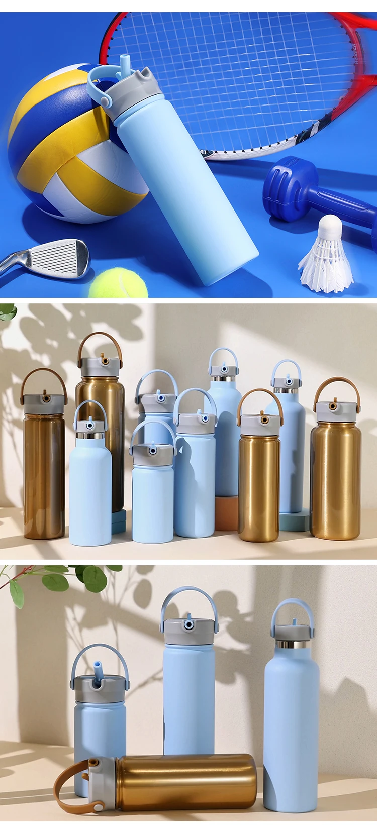 New Design Ecofriendly Reusable Thermos Flask Stocked Recycled