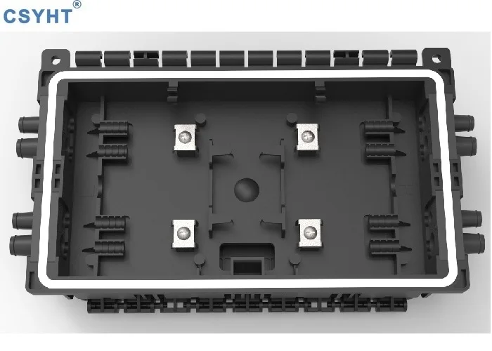 16F Caixa CTO Box Outdoor de distribucion nap Fiber Optical 16 Core FTTH Terminal Box
