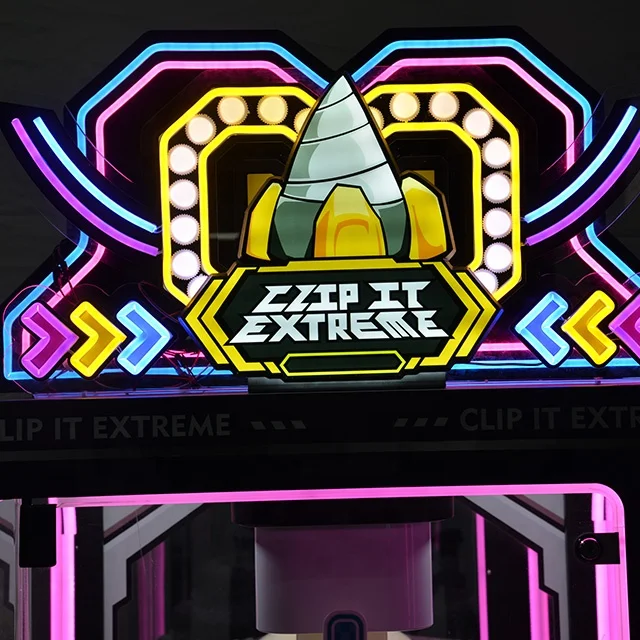 ICEFUNS Prize Redemption Pop IT Space Clip Arcade Game