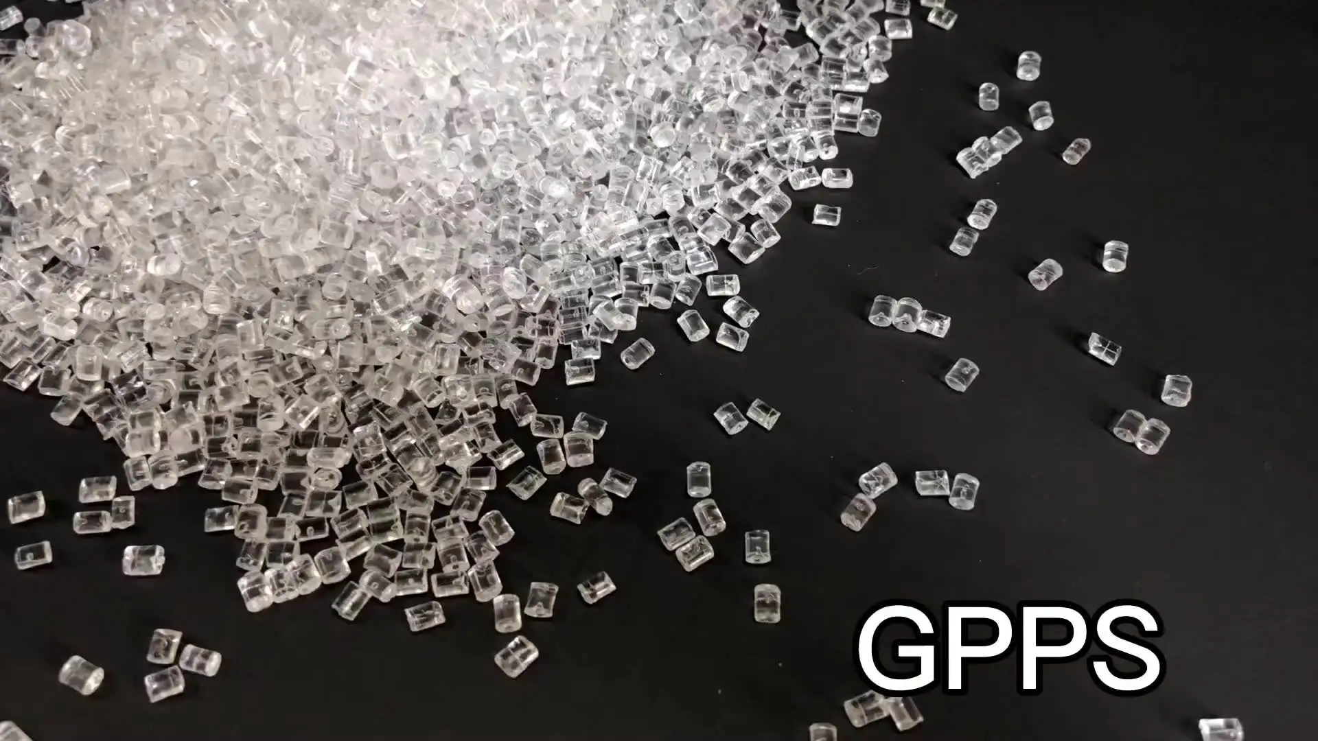 Пользовательские оптовая цена прозрачные пластиковые гранулы GPPS-535N инъекций экструдированный Высокопрочный полистирол бытовая
