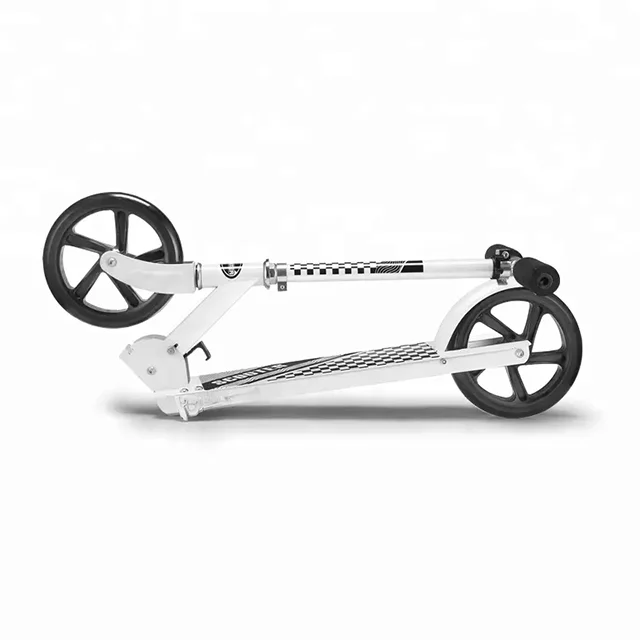 Большой 2-колесный складной самокат для взрослых и детей 200 мм самокат для взрослых