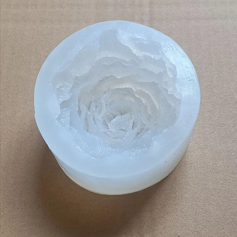 Peony DIY Handmade Silicone Mold for Chocolate Baking Aromatherapy Candle Resin Plaster-Cake Tools factory