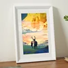 Pendolo sospeso A4 a doppio uso 29x72x1 cm