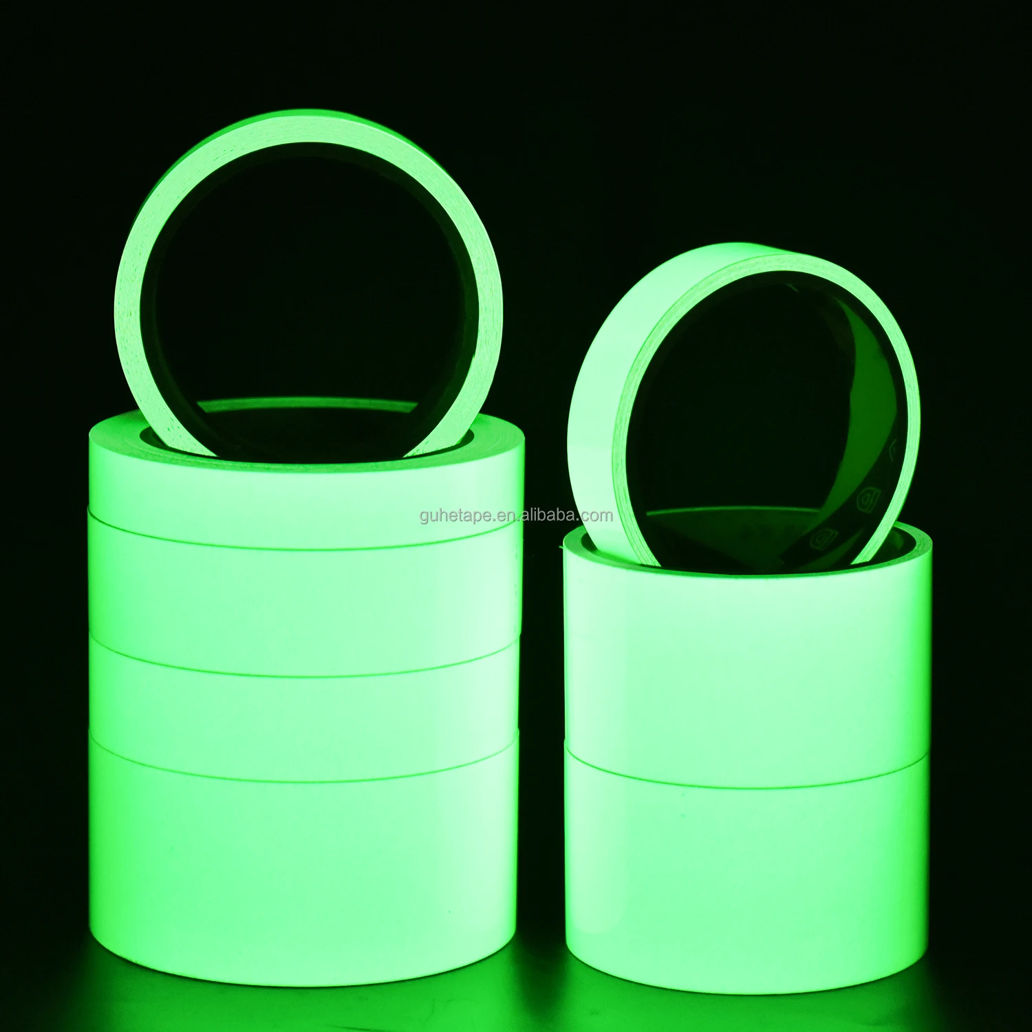 PATIKIL Glow In The Dark Directional Arrows Tape - 2 Rolls, 100 Stickers, Green, For Stairs & Floors - View #9