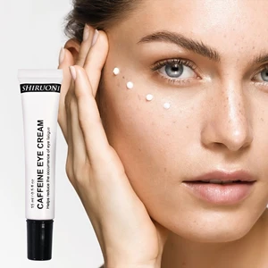 OEM ODM Vegan Organic Caffeine Under Eye Cream Vitamin E Anti-Wrinkle Moisturising Reduces Eye Puffiness Dark Circles