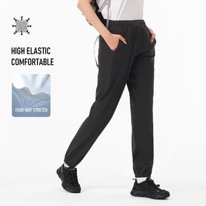 Pelliot Outdoor Quick Drying Pants Women SS High Elastic Breathable Mountaineering Trousers Casual Sports Pants